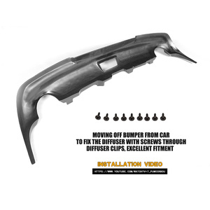 10-13 G37 sợi carbon phía sau khuếch tán môi cho Infiniti G <span class=keywords><strong>Series</strong></span> G37 x Sport sedan 4 cửa - Product Image 5