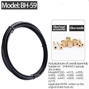 Conector de Manguera de Freno de Disco Hidráulico BH90 BH59 de 2.5M y Juego de Olivas para Bicicleta de Montaña 610 315 SLX <span class=keywords><strong>XT</strong></span>, Pieza de Bicicleta - Product Image 3
