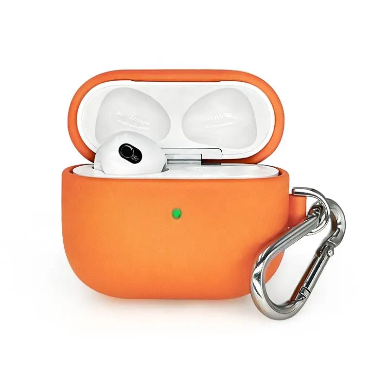 Airpods Pro Case Luxury Protective Case Cover for Apple Airpods 2nd 1st PU Leather Ipod Case Compatible with Apple AirPods 2nd 1