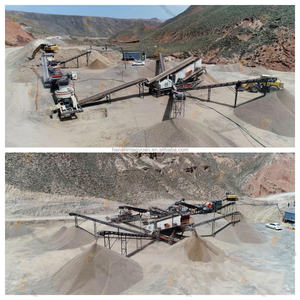 Pabrik Penyaringan dan Penghancuran Bergerak |   Mesin Penghancur Batu Bergerak Tipe Ban untuk Pemrosesan Satu Atap - Product Image 2