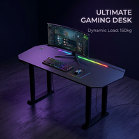 Bureau intelligent AOR pour le télétravail et l'e-sport, réglable en hauteur, avec plateau en fibre de carbone, vente en gros directe usine