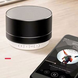 WW105 Best Metal Portable <b>Wireless</b> Blue Tooth Speaker A10 With <b>MIC</b> TF Card FM Radio Aux for Mobile Phone Custom Gifts - Product Image 4