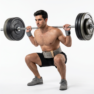 Latest Design Cowhide Heavy Duty Breathable Powerlifting Training <b>Belt</b> for Body Building Back Support Weightlifting Gym Workouts - Product Image 1