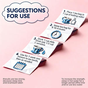 Thé détoxifiant pour le nettoyage du côlon, complément alimentaire à base de plantes OEM, soutien digestif, favorise le métabolisme, détoxification, thé pour perdre du poids - Product Image 6