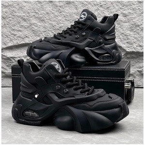 Zapatos Casuales para Hombre, Tendencia de Moda para Exteriores, Zapatos Deportivos de Skate, Zapatos Deportivos de Suela Gruesa que Aumentan la Altura - Product Image 6