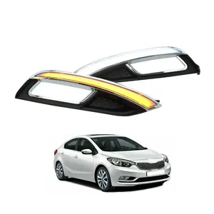 DRL Lampu Berjalan Siang Hari, Lampu Sein Mengemudi Sinyal untuk Kia Forte K3 Cerato 2013 2014 2015