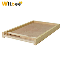 Nueva Tabla Inferior para Colmena Langstroth con Reductor de Entrada, Abeto Chino, para 8/10 Cuadros