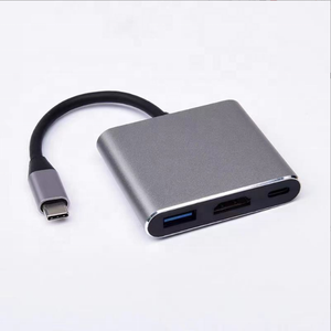 <span class=keywords><strong>Adaptateur</strong></span> APPACS <span class=keywords><strong>USB</strong></span> Type <span class=keywords><strong>C</strong></span> <span class=keywords><strong>vers</strong></span> Type <span class=keywords><strong>C</strong></span> HDTV et <span class=keywords><strong>USB</strong></span> 3.0 pour Smartphone et Ordinateur Portable - Product Image 3