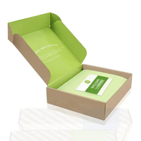 Boîte cadeau avion personnalisée moderne de luxe en carton ondulé, écologique, recyclable, avec poignée, taille sur mesure, pliable