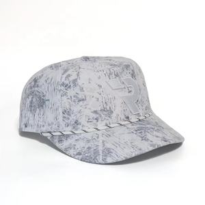 Personalizado Real Snow Forest Tree Woodland Print Camuflaje Deporte al aire libre Caza Hombres Táctico 3D Bordado Snapback Hat Gorras - Product Image 3