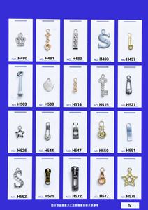 سحّاب بسحاب شعار مخصص الموضة وسحب مجتذب مع تصميم مخصص للملابس والجاكيت حقيبة يد - Product Image 5