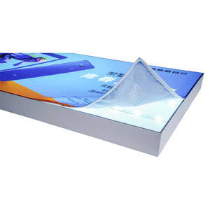 Frame Led Light Box 2835/5050 Available Wall Mount Aluminum Frame Slim Backlit Led Frameless Marquee Light Box