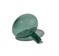 Petit vase en verre à fleurs à fond rond coloré et créatif personnalisé en gros