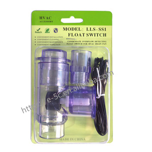 LLS-SS1 浮子开关 HVAC，SS1 安全 T 型开关，带适配器和导线，适用于 HVAC 系统，冷凝水溢流开关 - Product Image 2