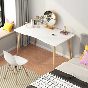 Modern Home Office Furniture Wholesale Manufacturer's New Design Wooden Computer Desk Conform to Human Body <strong>Curve</strong> - Product Image 2