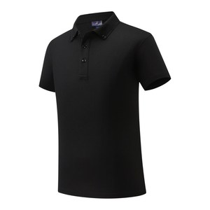 Nouveau design, logo brodé personnalisé, chemise de golf pour homme, tissu piqué uni, respirant, coupe ajustée, formel/décontracté, tissu tissé ODM - Product Image 1
