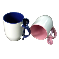 Vente en gros de tasses à thé en céramique de luxe pour Halloween, gravées, grandes, avec sublimation florale, logo personnalisé, compatibles lave-vaisselle et micro-ondes, personnalisables