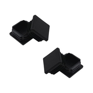 Bouchon carré en acier inoxydable 25 mm 20 mm, bouchon intérieur pour tube rectangulaire, bouchon durable pour trou secondaire, pour connexion de meubles - Product Image 3