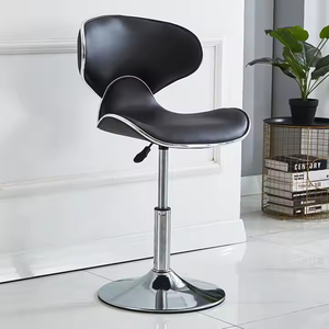 Zxm Home Office Furniture Modern Black Adjustable Lift Height Kitchen Counter High Dining Chairs Swivel <b>Bar</b> <b>Stool</b> Chairs - Product Image 6