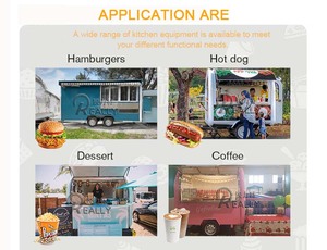 קרוואן מטבח נייד מנירוסטה בהתאמה אישית, קייטרינג, קפה, חטיפים, משאית מזון מהיר, מאובזר במלואו, במלאי <span class=keywords><strong>2026</strong></span> - Product Image 4