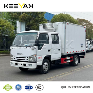 <span class=keywords><strong>Camion</strong></span> frigorifique ISUZU 100p 4x2 à double rangée, fourgonnette de transport de marchandises sèches, prix abordable, <span class=keywords><strong>camion</strong></span> frigorifique <span class=keywords><strong>pour</strong></span> produits surgelés - Product Image 2