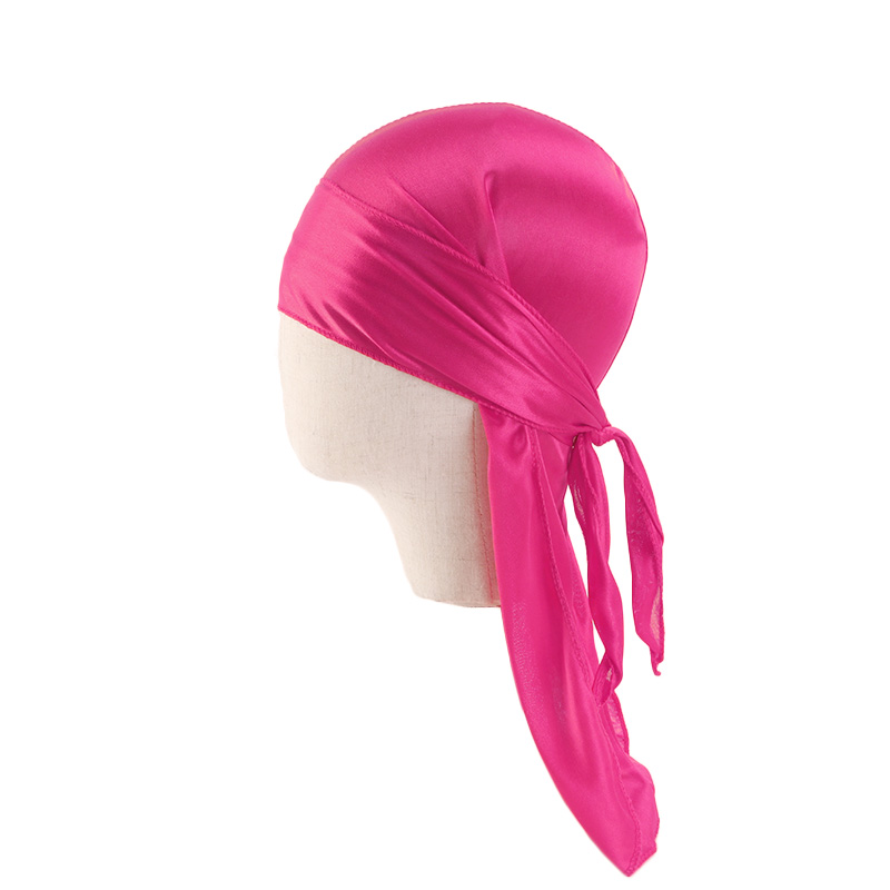Enfants en soie-rose vif avec logo