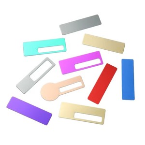 Base Rectangular de Acero Inoxidable para Placa de Identificación, Plateada Electroplacada, con Grabado Láser Personalizado - Product Image 3