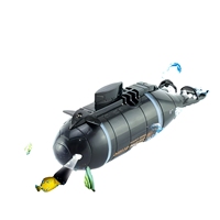 Venta al por mayor sugeryy Mini RC submarino electrónico barco impermeable pecera RC barco ShipToys
