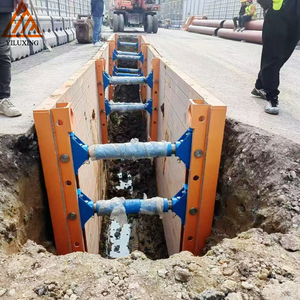 ระบบรองรับงานขุดดินแบบเหล็กที่ออกแบบทันสมัย: กล่องป้องกันสำหรับงานขุดดินและท่อระบายน้ำสำหรับการก่อสร้างใต้ดิน - Product Image 4