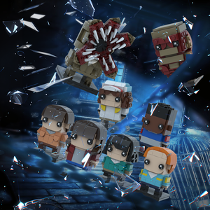 Cayi - Bloques de Construcción de Personajes de Películas y Televisión, Cabeza Cuadrada de Plástico ABS, Mini Figuras, Juguete Educativo DIY para Niños - Product Image 5