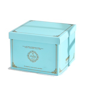 Favores do casamento claro Caixa Do Bolo Transparente Alta Embalagem Presente De Casamento 4 6 <span class=keywords><strong>8</strong></span> 10 Polegada Caixa De Bolo De Papel - Product Image 3