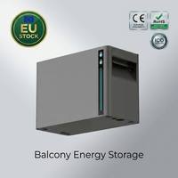 Stock UE 2000Wh Batterie ESS DC pour balcon IP65 Empilable Stockage Solaire Domestique CE Recharge PV