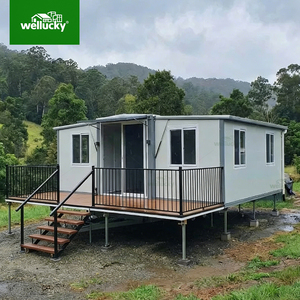 Casa Container Pieghevole Portatile, Unità Mobile Prefabbricata con Sistema Completo di Cablaggio, Illuminazione e Impianto Idraulico - Product Image 2