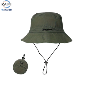 Nouveau chapeau de pêcheur multifonctionnel à séchage rapide et coupe-vent - Bord respirant, noir tendance, équipé d'une sangle réglable - Product Image 5