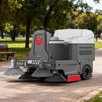Nettoyeur de voirie autopropulsé CleanHorse M5, nouvelle machine de nettoyage de rue à batterie, brosse latérale, largeur de nettoyage 1400-2100 mm