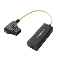 Câble d'alimentation flexible en silicone D-TAP mâle vers USB-C PD 100W, accessoires de tournage professionnels pour caméra avec batterie V-Mount
