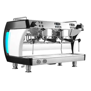 Máquina de café expreso comercial CRM3201, nuevo grupo Doble