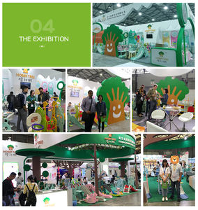 Recinto del bambino di tema del mulino a vento dell'albero di Hobby per i bambini gioca box box box per giochi pieghevoli in plastica per interni - Product Image 6