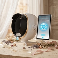 Appareil professionnel d'analyse cutanée IA grand écran, détecteur et analyseur de peau du visage, scanner facial