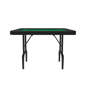 Tables de poker de <span class=keywords><strong>casino</strong></span> YH YH-ST67 1,4 m pour jeux de <span class=keywords><strong>Blackjack</strong></span>, personnalisées, petite taille, en acier inoxydable, avec pieds pliants, en bois, 3 pièces - Product Image 5