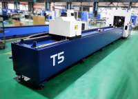 Machine de découpe laser Hans Laser à chargement automatique 1,5 kW/3 kW/6 kW pour tubes ronds/carrés, système de contrôle Cypcut pour métal