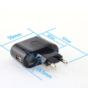 Kc Certified <b>5V</b> 2A USB Power Adapter 82x59x28.5mm For Mobile Devices - Product Image 1