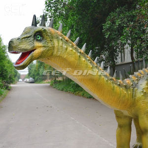 Modèle d'animal de stimulation de dinosaure artificiel pour parc à thème, dinosaure <span class=keywords><strong>Diplodocus</strong></span> 3D, dinosaure artificiel - Product Image 4