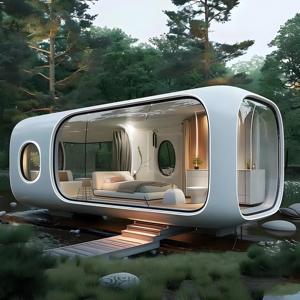 Maisons conteneurs en acier de 40 pieds, résistantes au feu et imperméables, espaces préfabriqués pour sites touristiques, écoles, hôpitaux, entrepôts - Product Image 3