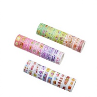 60 Rouleaux de Ruban Adhésif Décoratif Style Japonais Ins, Lot Cadeau pour Journal Créatif, Ruban Autocollant DIY pour Décoration Faite Main