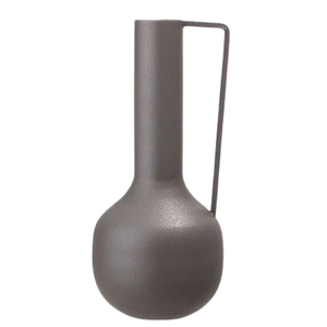 Jarrón de Metal Contemporáneo con Recubrimiento en Polvo para Mesa, Decoración de Sala de Estar, Maceta de Metal de Tamaño Mediano, Macetas de Estilo Moderno - Product Image 3