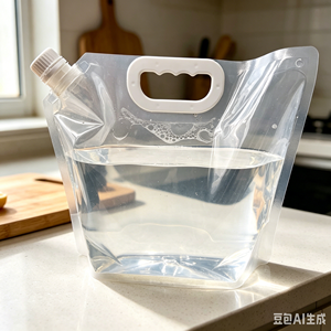 Custom Logo Collapsible Water Jug Clear Orange Yellow Purple with Spout for Hiking Travel Wholesale - Product Image 1