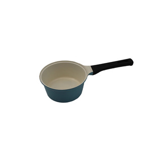 No-stick el tratamiento superficial <span class=keywords><strong>de</strong></span> <span class=keywords><strong>la</strong></span> <span class=keywords><strong>pintura</strong></span> sin cubierta <span class=keywords><strong>de</strong></span> aluminio 18 cm salsa olla - Product Image 2