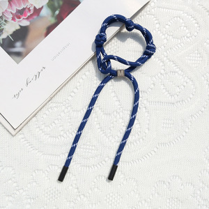 جديد عصري مخصص كحلي nantical String هدايا قابل للتعديل Paracord مضفر حبل M حرف شعار أساور ركوب الأمواج - Product Image 6