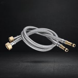 Design moderne 304 acier inoxydable tressé tuyau <span class=keywords><strong>d</strong></span>'<span class=keywords><strong>arrivée</strong></span> <span class=keywords><strong>d</strong></span>'<span class=keywords><strong>eau</strong></span> salle de bain cuisine <span class=keywords><strong>eau</strong></span> chaude et froide <span class=keywords><strong>robinet</strong></span> <span class=keywords><strong>d</strong></span>'évier <span class=keywords><strong>robinet</strong></span> de bassin - Product Image 2